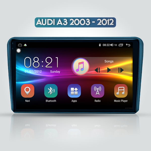 Audi A3 8P 2003 - 2012 9 Inch Android Navigation T...