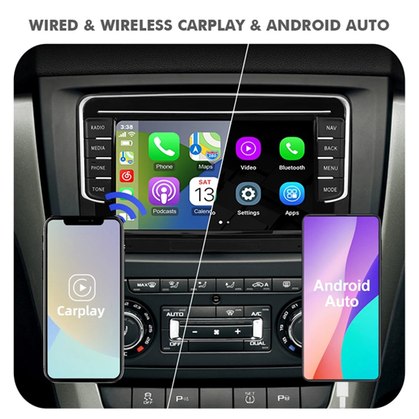 VOLKSWAGEN UNIVERSAL 2003 - 2018 7 INCH ANDROID AP...