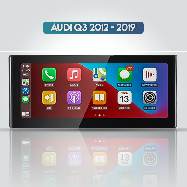 AUDI Q3 2012 - 2019 10.25 INCH ANDROID APPLE CARPL...