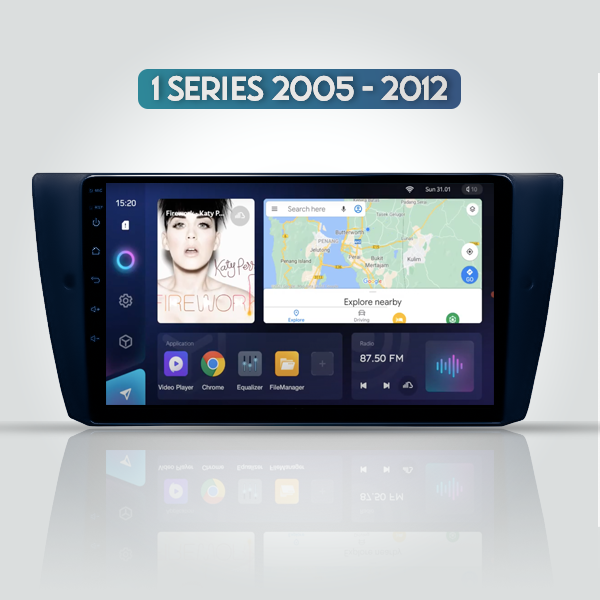 BMW 1 SERIES E88 9 INCH ANDROID APPLE CARPLAY CAR ...