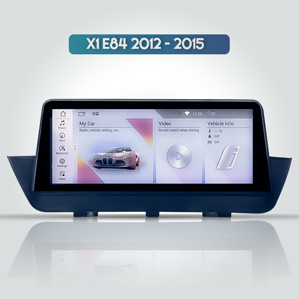 BMW X1 E84 2005-2012 ANDROID APPLE CARPLAY CAR STE...