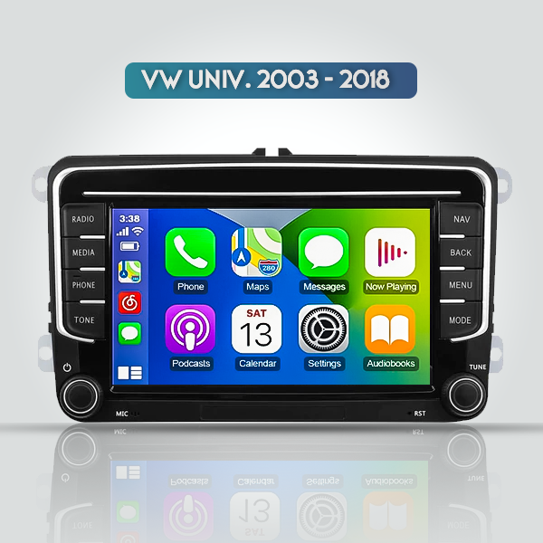 VOLKSWAGEN UNIVERSAL 2003 - 2018 7 INCH ANDROID AP...