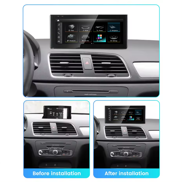 AUDI Q3 2012 - 2019 10.25 INCH ANDROID APPLE CARPL...