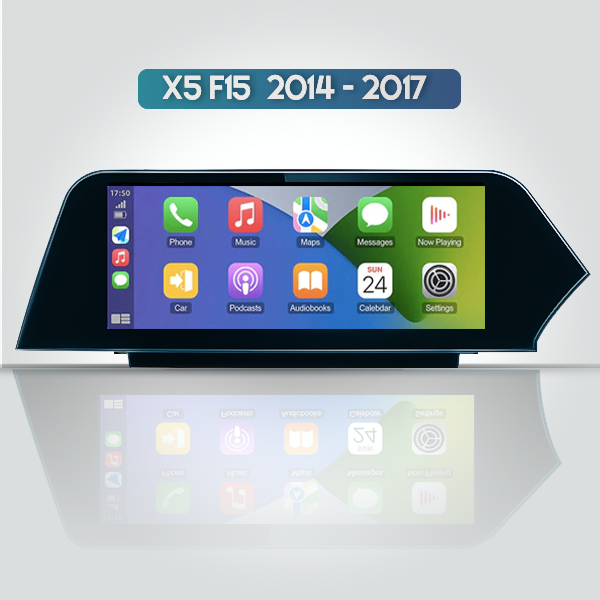 BMW X5 F15 2014-2017 ANDROID APPLE CARPLAY CAR STE...