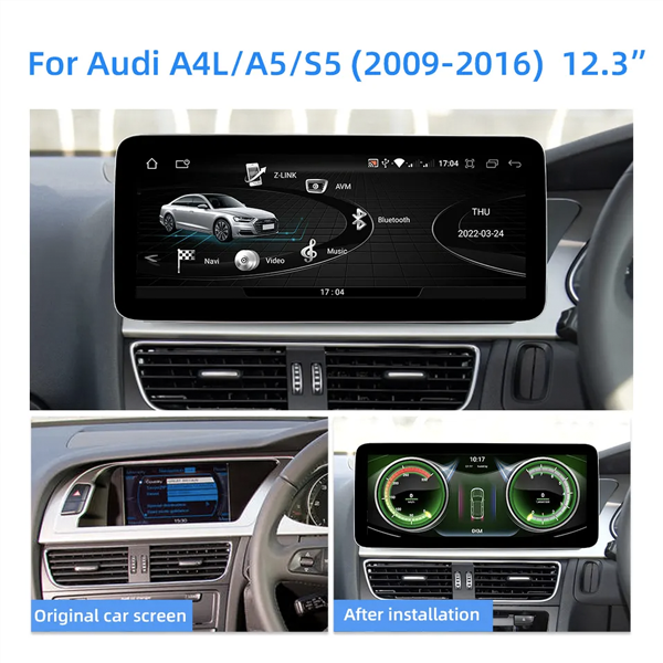 AUDI A4 / S4 / RS4 (2008-2016) ANDROID APPLE Carpl...