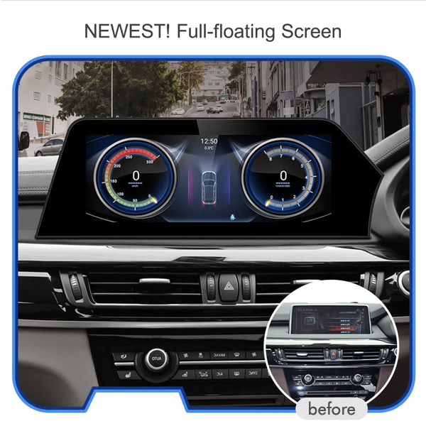 BMW X5 F15 2014-2017 ANDROID APPLE CARPLAY CAR STE...