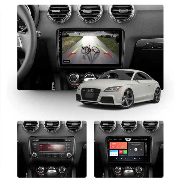 AUDI TT 2006-2014 9 INCH ANDROID CAR STEREO NAVIGA...